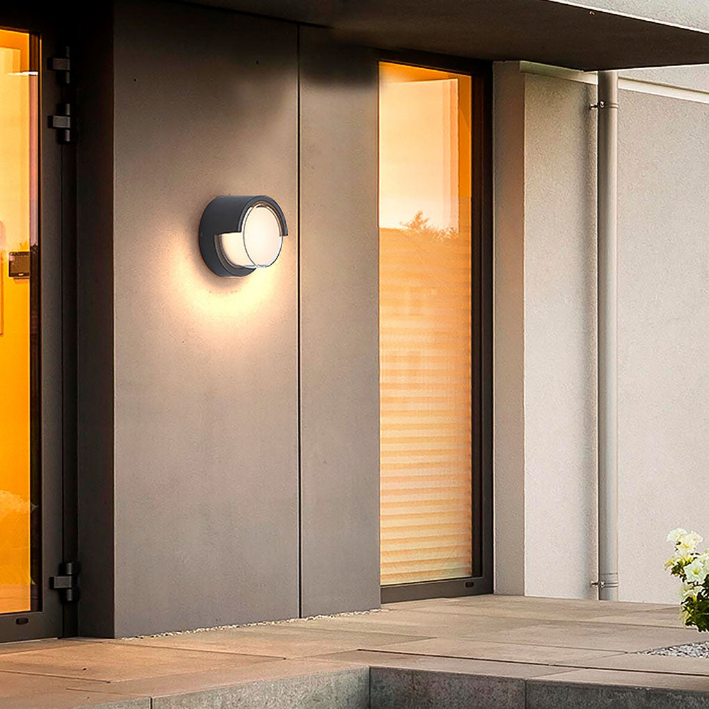 Modern Outdoor Wall Lights Round & Square Waterproof Designs for Gardens & Villas - Lamp Outdoor