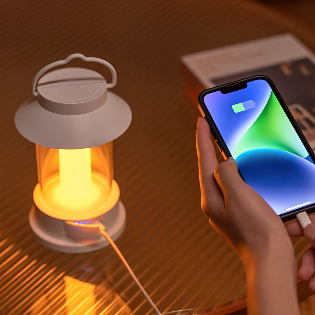 Portable Waterproof Dimmable LED USB Rechargeable Outdoor Lanterns - Lamp Outdoor