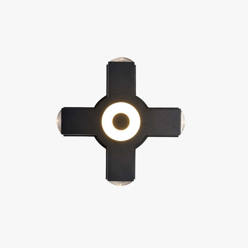 Ray Modern Waterproof Minimalist LED Outdoor Wall Lamp Metal Acrylic Garden Corridor - Letslighting