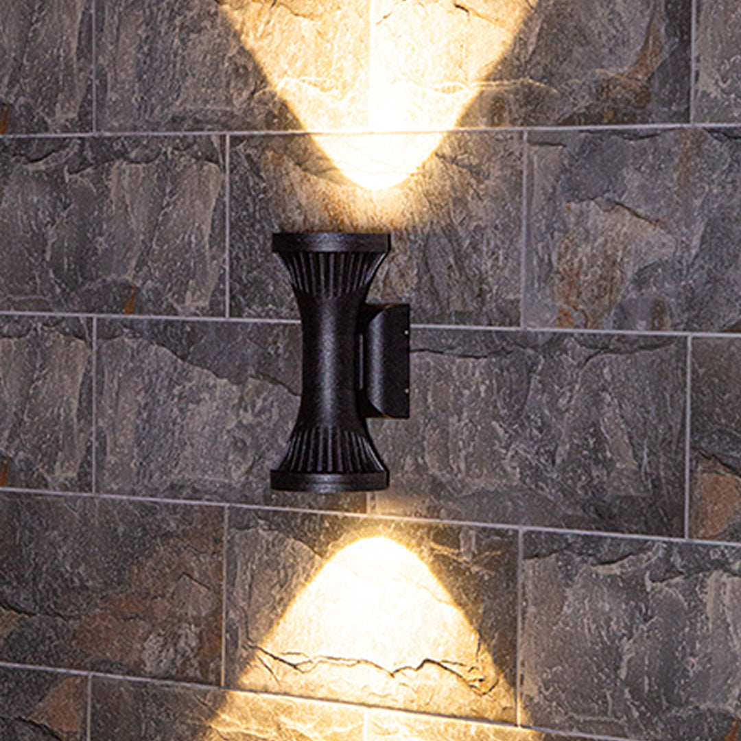 Die-cast Aluminum Outdoor Wall Lighting Fixtures Minimalist Nordic Style