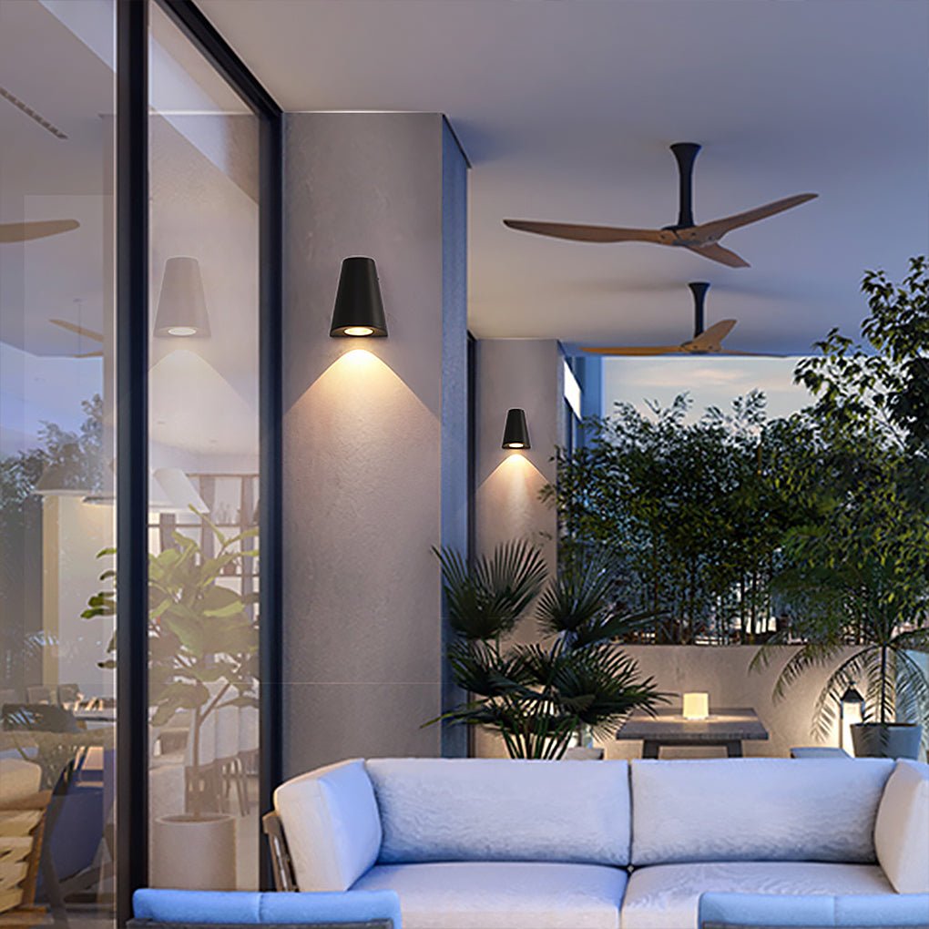 Nordic Minimalist Outdoor LED Waterproof Wall Light for Courtyard Aisle Balcony - Lamp Outdoor