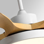 60 Inch Ceiling Fan with Lights and Remote Control Nordic Ceiling Fan Lamp with Silent Inverter - Lamp Outdoor