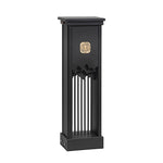 Elegant Outdoor LED Light with Artistic Cut Craft and Strip Design