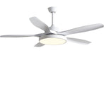 60 Inch Ceiling Fan with Lights and Remote Control Nordic Ceiling Fan Lamp with Silent Inverter - Lamp Outdoor