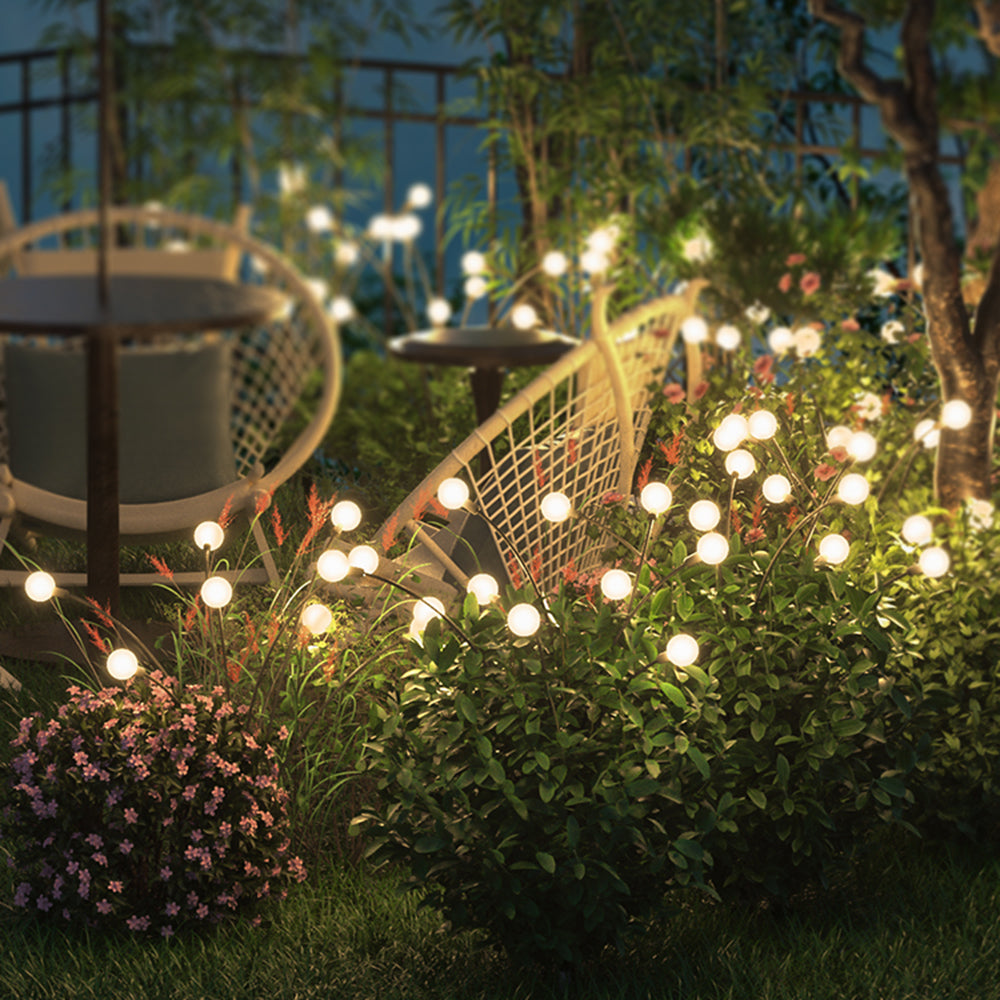 Ray Modern Metal Firefly Multi Lamp holder Outdoor Decoration Post Light - Lamp Outdoor