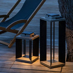 Ray Rectangular Solar Outdoor Floor Lamp - Lamp Outdoor