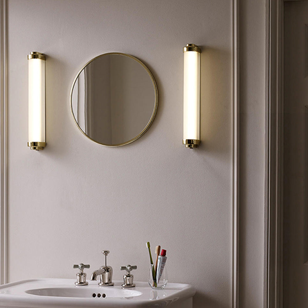 Arisha Minimalist Cylindrical Metal Outdoor Wall Lamp - Letslighting
