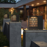 Ray Modern Pattern Metal Acrylic Outdoor Table Lamps - Letslighting