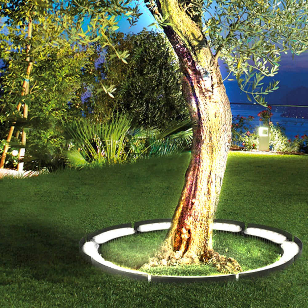 Ray Modern Irregular Metal Glass Outdoor Ground Light for Trees - Lamp Outdoor