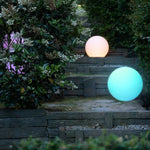 Aria Minimalist Globe LED Outdoor Light Resin - Letslighting