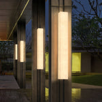 Arisha Modern Rectangular Marble Outdoor Wall Lamp - Letslighting