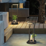Ray Minimalist Rectangular Solar LED Outdoor Floor Lamp - Lamp Outdoor