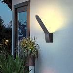Ray Minimalist Tilt Linear Metal Outdoor Wall Lamp - Lamp Outdoor