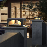 Ray Modern Stair Metal Solar Outdoor Pier-Mount Pillar Light - Letslighting