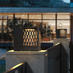 Ray Modern Pattern Metal Acrylic Outdoor Table Lamps - Letslighting