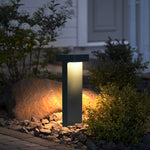 Ray Modern Metal T-Shaped Solar Outdoor Path Light - Lamp Outdoor