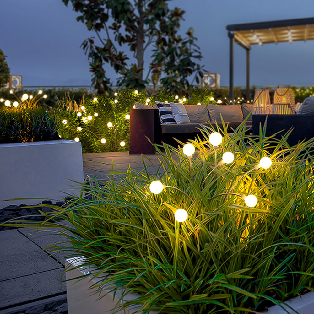 Ray Modern Metal Firefly Multi Lamp holder Outdoor Decoration Post Light - Lamp Outdoor