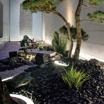 Ray Modern Irregular Metal Glass Outdoor Ground Light for Trees - Lamp Outdoor