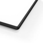 Ara Modern Flat Square Black Metal Flush Mount Ceiling Lights - Lamp Outdoor