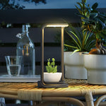 Ray Minimalist Rectangular Solar LED Outdoor Floor Lamp - Lamp Outdoor