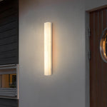 Arisha Modern Rectangular Marble Outdoor Wall Lamp - Letslighting