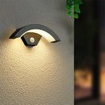Ray Nordic Arc Metal LED Outdoor Wall Lamp - Letslighting