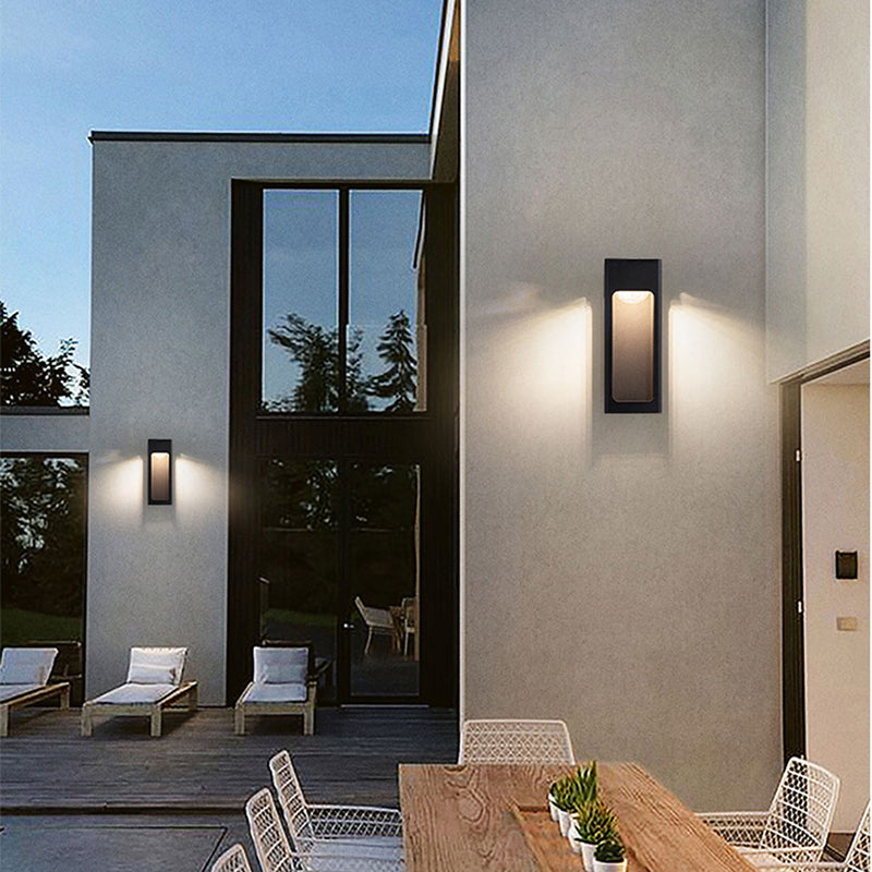 Ray Modern Waterproof Minimalist Geometric Outdoor Wall Light - Letslighting