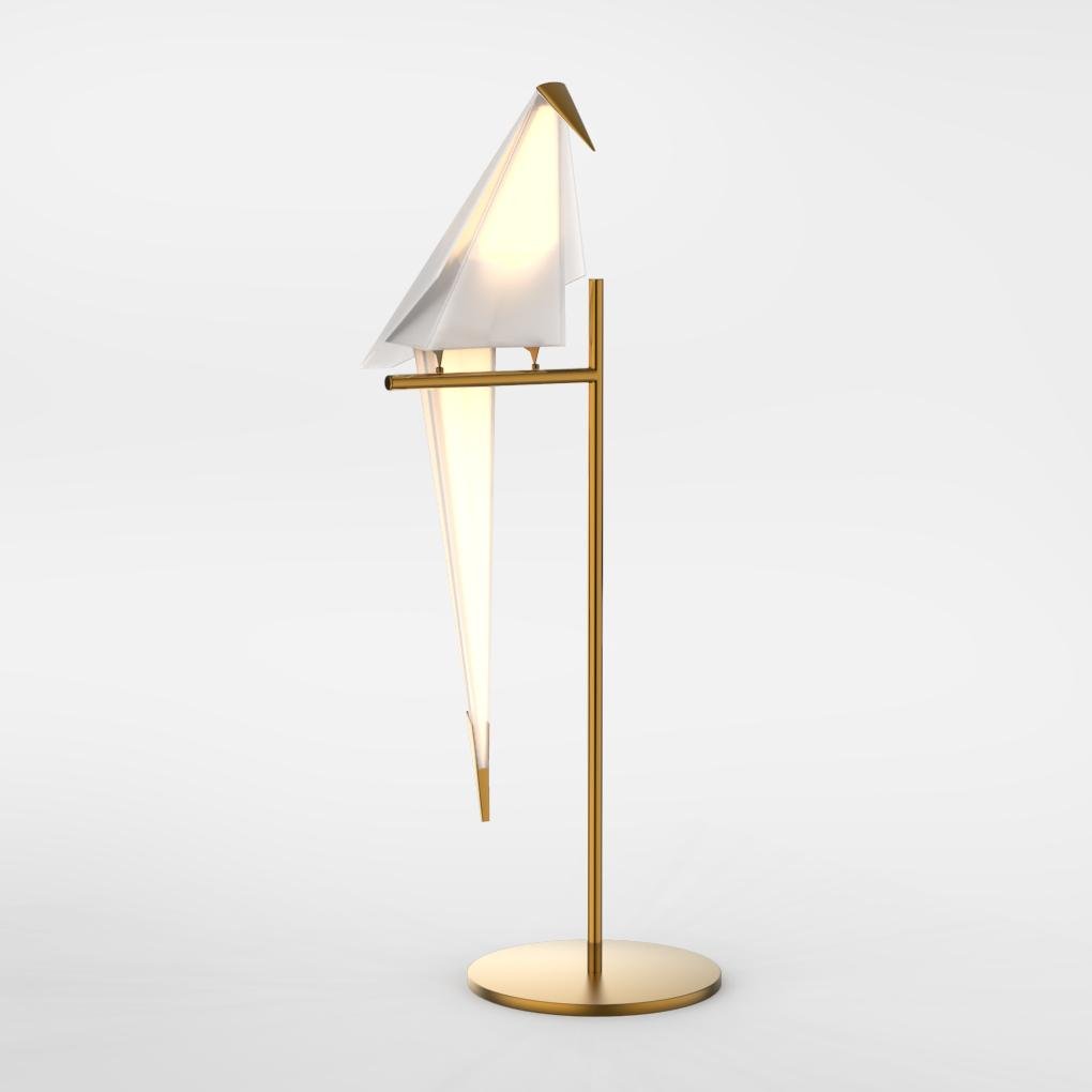 Ambient Origami Bird LED Accent Table Lamp - Lamp Outdoor