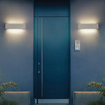 Arisha Modern Design Rectangular LED Outdoor Wall Lamp Garden Courtyard Corridor - Letslighting
