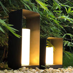 Ray Minimalist Cuboid Candle Outdoor Floor Lamp Garden - Lamp Outdoor