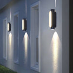 Ray Minimalist Up Down Acrylic Outdoor Wall Lamp - Lamp Outdoor
