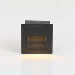 Ray Modern Metal Square Outdoor Deck Step Light - Lamp Outdoor