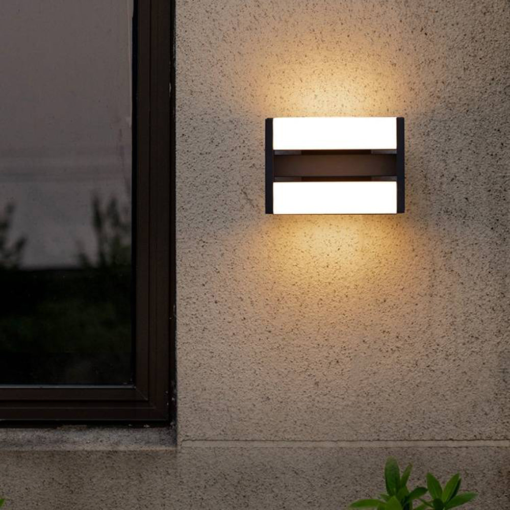 Ray Mondern Rectangular Rotatable Metal Outdoor Wall Lamp - Lamp Outdoor