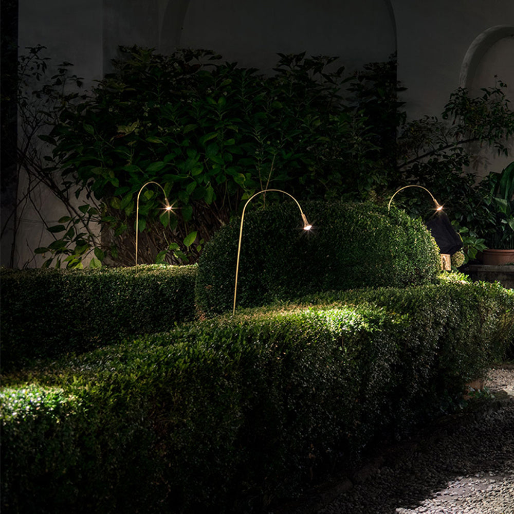 Arisha Modern Linear Metal Outdoor Ground Light - Letslighting