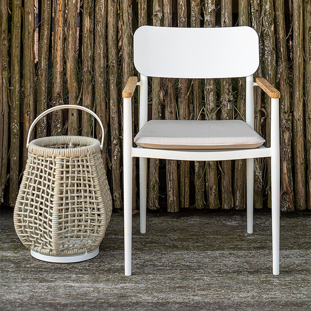 Ritta Vintage Lantern Metal Floor Lamp Metal Rattan - Lamp Outdoor