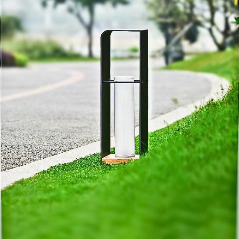 Ray Minimalist Cuboid Candle Outdoor Floor Lamp Garden - Lamp Outdoor