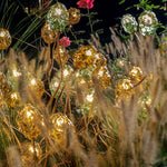 Arisha Decorative Flower Metal Glass Outdoor Ground Light - Letslighting