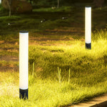 Ray Minimalist Cylindrical Acrylic Outdoor Ground Ligh - Lamp Outdoor