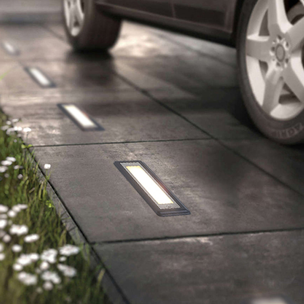 Ray Modern Rectangular Outdoor Deck Step Light - Lamp Outdoor