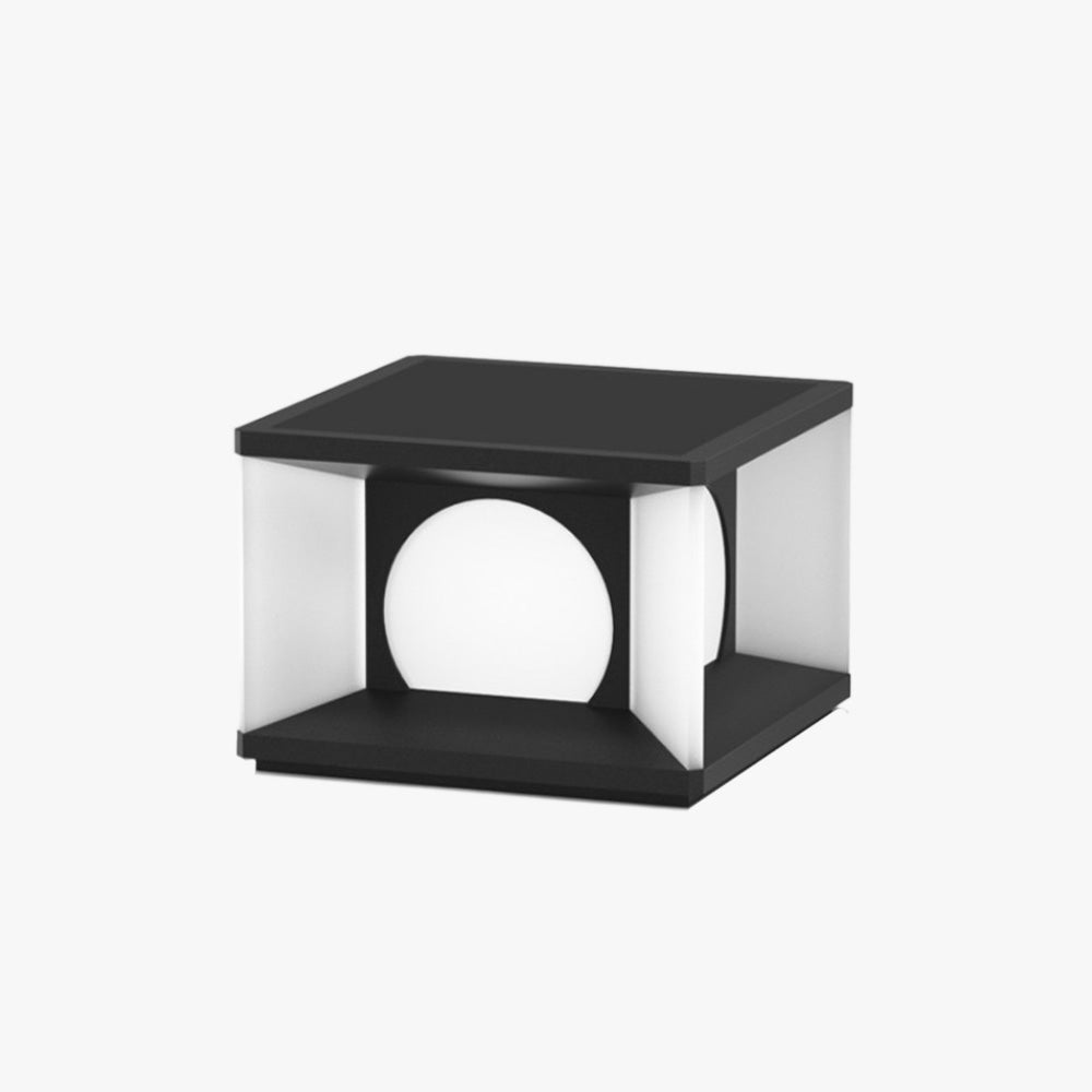 Aria Modern Square Metal Outdoor Light Post - Letslighting