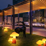 Ray Mushroom Outdoor Ground Light Hardwired Solar - Lamp Outdoor