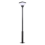 1 - Light Black 98 - In/118 - In Solar LED Square Post Street Light