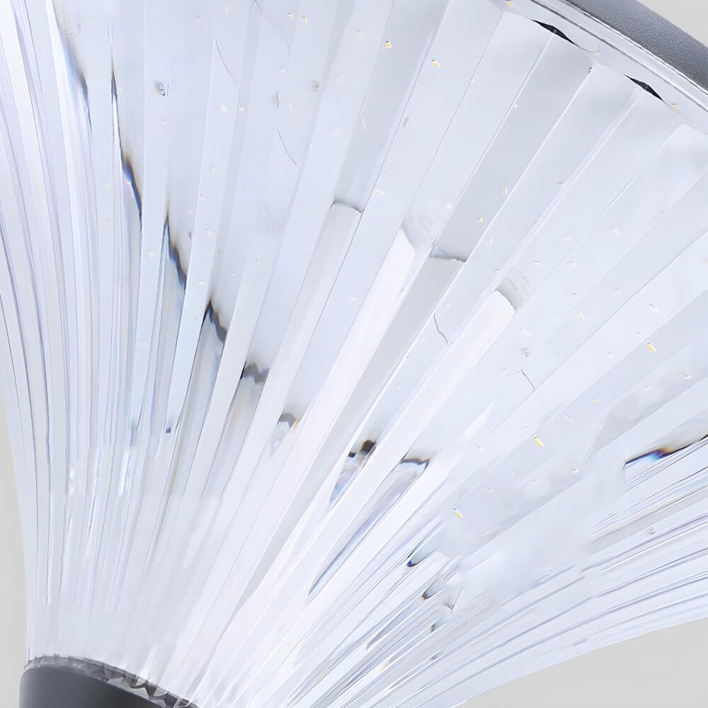 1-Light Black Outdoor LED Solar Lamp Post and Pole Street Light - Lamp Outdoor