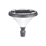 1-Light Black Outdoor LED Solar Lamp Post and Pole Street Light - Lamp Outdoor