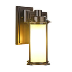 1 - Light Glass Outdoor Wall Lantern Sconce