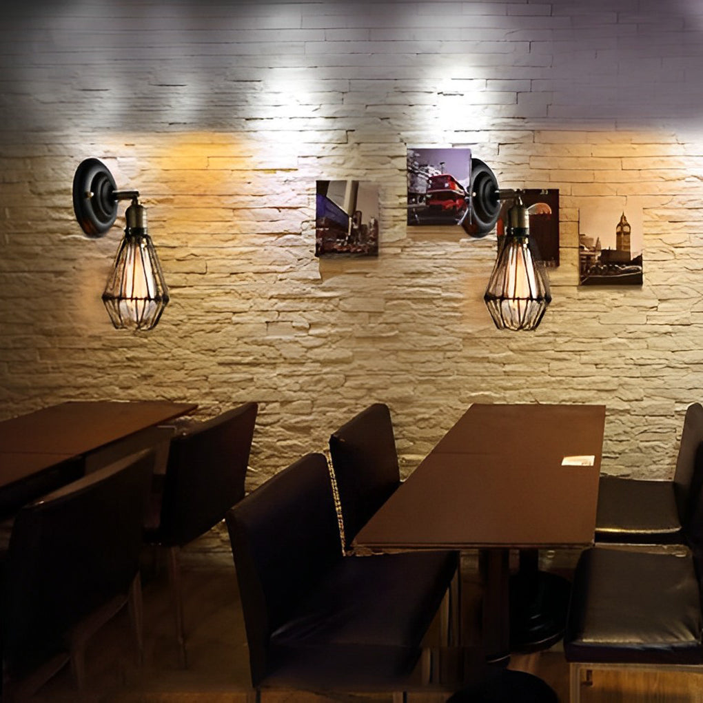 Adjustable Iron Retro Country Industrial Style Wall Lamp Wall Light Fixture - Lamp Outdoor