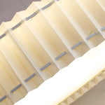 Circular Pleated 3 Step Dimming Light LED Nordic Ceiling Light Chandeliers - Lamp Outdoor