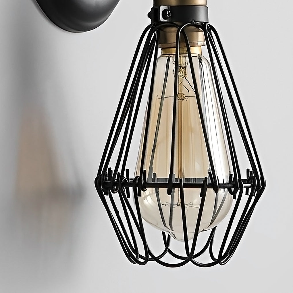 Adjustable Iron Retro Country Industrial Style Wall Lamp Wall Light Fixture - Lamp Outdoor