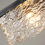 1/2-Light Glass 3 Step Dimming Chandelier Dining Room Light Fixtures - Lamp Outdoor