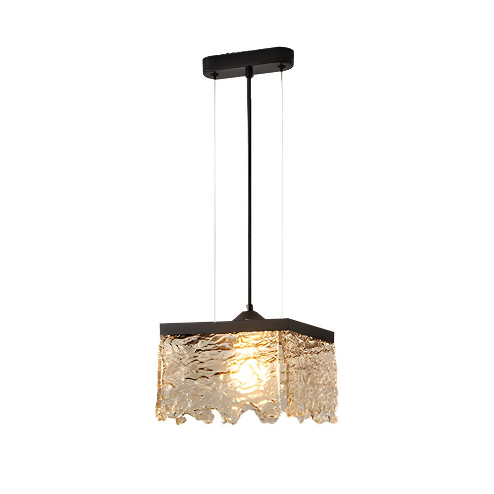 1/2-Light Glass 3 Step Dimming Chandelier Dining Room Light Fixtures - Lamp Outdoor